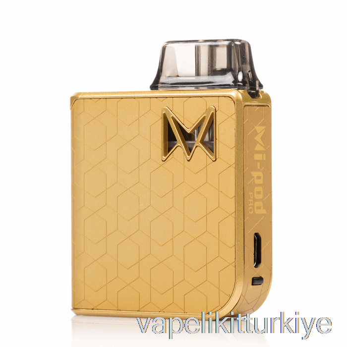 Vape Elektronik Sigara Mi-pod Pro Başlangıç ​​kiti Altın Alaşımlı Altıgen